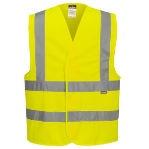 PORTWEST VEILIGHEIDSVEST ES470 HI-VIS GEEL MT M