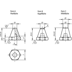 K0294.210040. Auflagebolzen Form B