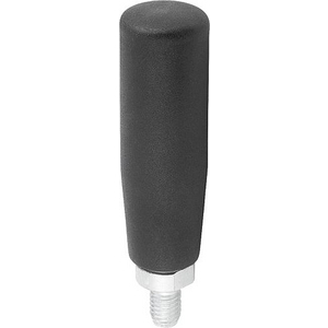 KIPP CILINDERGREEP DRAAIBAAR M8X15 L1=77