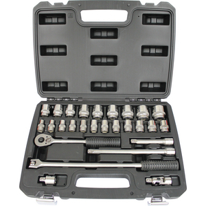 SET DI CRICCHETTO E BOCCOLE DI SERRAGGIO 1/2'' - 27 ELEMENTI 6868838