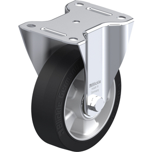 ROULETTE FIXE 350KG D.150MM AC BAND.CAOUT 54MM MOY BILLE