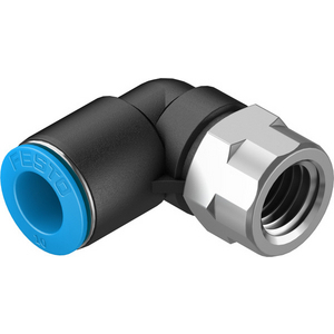 QSLF-1/4-10-B Push-in L-fitting