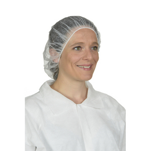 CUFFIA ROTONDA BIANCA SENZA VISIERA CF.100 PZ. 861511