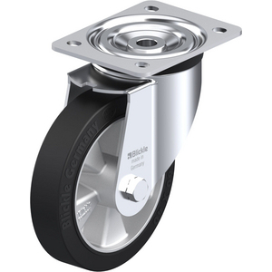ROULETTE PIVOT. 300KG D.160MM AC BAND.CAOUT 40MM MOY BILLE