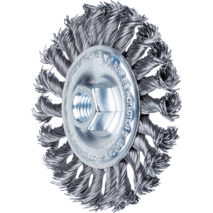 BROSSE PLATE RBG 100X12 M14 FIL ACIER 0,5 43302000