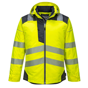PORTWEST WINTERJACK PW3 T400 HI-VIS GEEL/ZWART MT XXL