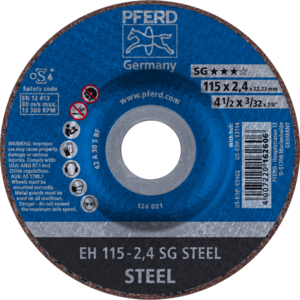 PFERD Cut off wheel EH 115 2,4 A 30 S SG/22,23