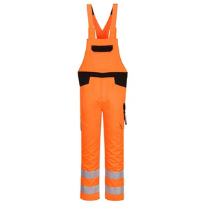 PORTWEST AM. OVERALL PW2 PW244 HV ORANJE/ZWART MT S