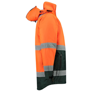 TRICORP PARKA ISO20471 403004 FLUO ORANJE/GROEN MT L