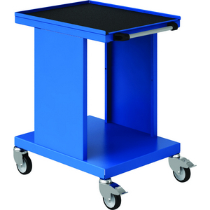 DESSERTE MOB SV 2 NIV BLEU 5015 L540 P670 H810