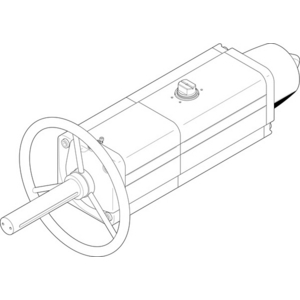 DAPS-0720-090-RS3-F14-MW Semi-rotary drive