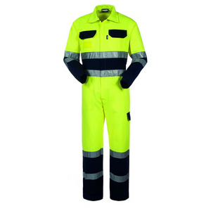 TUTA BICOLORE HI-VIS GIALLO/BLU A40130-42 # L