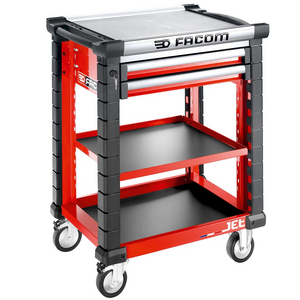 FACOM WERKPLAATSWAGEN 3PLANKEN 2LADEN M3 ROOD JET.UC3S2DM3A