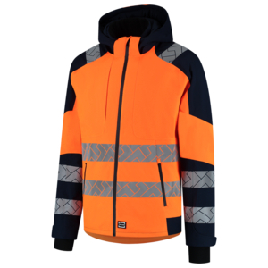 TRICORP WINTERJAS RIPSTOP RED. HI-VIS 406107 OR/INK MT XXL