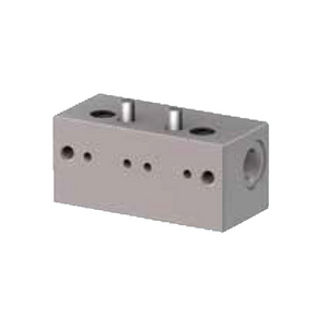 ELEMENTO INTERMEDIO DOPPIA LINEA INGRESSO 1/4 BSP 5N.BB.B.BSP