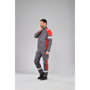 BLOUSON GRIS/ROUGE ATEX PLUS T5