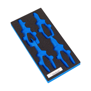 FOAM INLAYS 6 INSULATED 1000V PLIERS EMPTY TYPE A 180 X 410 X 30MM 890369