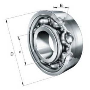 0388985940030-CUSCINETTO A SFERE 6308-TB-P6-C3