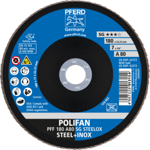 PFERD 67608185 Polifan Pff 180 A 80 Sg