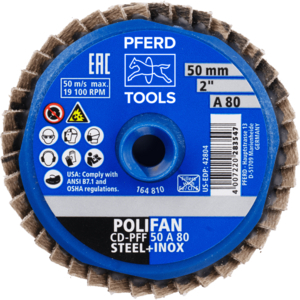 PFERD COMBIDISC® Mini POLIFAN® CD PFF 50 A 80