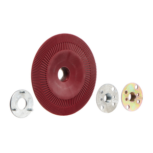 HOCHLEISTUNGSSTÜTZTELLER GERPT.ROT,125MM Schleifscheibe 125 mm