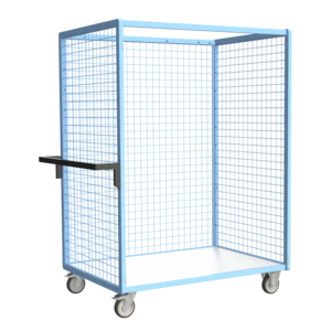 SERVANTE GRILLAGEE 3 COTES PLATEAU BOIS 1200X800MM 250KG