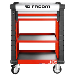 FACOM WERKPLAATSWAGEN 3PLANKEN 2LADEN M3 ROOD JET.UC3S2DM3A