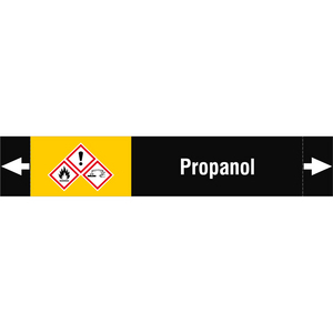 BRADY LEIDINGMERKER 165X30 PROPANOL