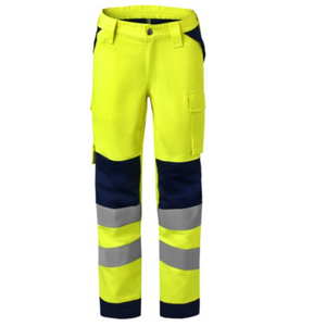 HAVEP DAMES BROEK MULT. PROT 80621 GEEL/MARINE MT 40