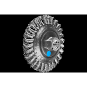 PFERD Threaded bevel brush, knotted POS KBG 12515/M14 INOX 0,50