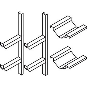 3410003215 Fassregal für 2 X 5060-L-Fässer