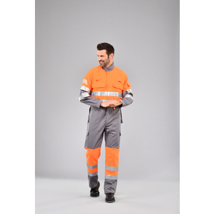 COMBINAISON ATEXHV ORANGE GRIST3 GAMME MULTIRISQUE ATEX HV T3