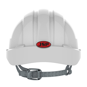 EVO2 SAFETY HELMET WITH SLIP RATCHET - WHITE - VENTED AJF030-000-100
