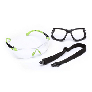 SCHUTZBRILLE SOLUS 1000 KIT S1201SGAFKT PP20150002, Set inkl. Schaumrahmen und Gummiband/Bügel