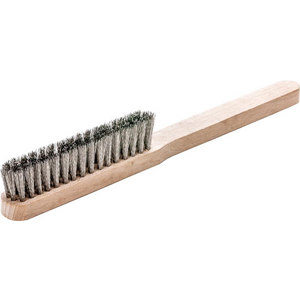 9713750004 Feinbürste Edelstahl gewellt 0,15mm Lessmann