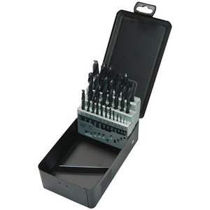 MILWAUKEE METAALBOREN HSS-R IN METALEN CASSETTE (SET=25ST)