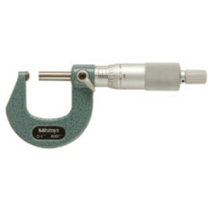 MITUTOYO BUITENSCHROEFMAAT 0-25MM MET ROND AAMBEELD 115-315