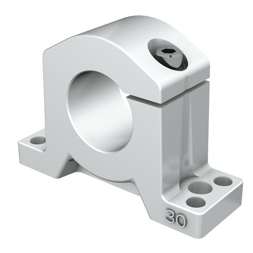 Supporto Per Albero Lineare SK30 | In Alluminio | Per Diametro 30 Mm | Uso Industriale - Foto 3