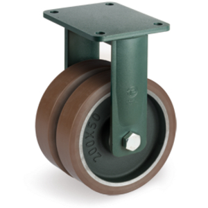 RUOTA 58GH 125X50 POLIURETANO TR-POWERHIGH NUCLEO GHISA SUPP. FISSO EEG HD 588172