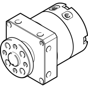 DSM-T-6-90-P-FW Semi-rotary drive