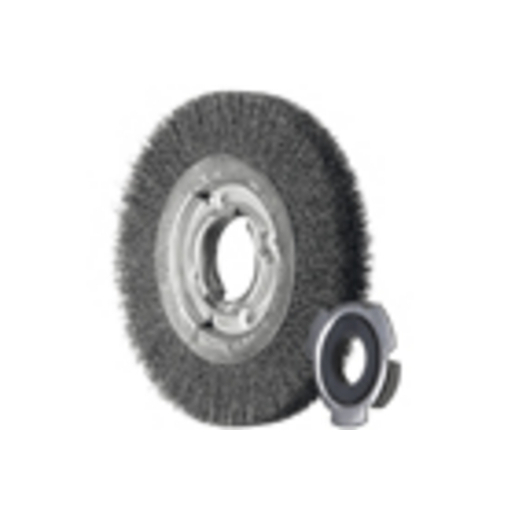 Magnifique Brosse Plate Sur Tige RBU 25030 Fils En Acier (ST) 0,3