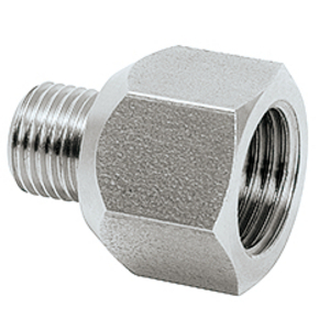 RIDUTTORE M10X1E X G1/4I (ACCIAIO INOX) 104879