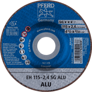 DISQUE EH 115-2,4 A 30 N 22,23 SG-ALU 61340312