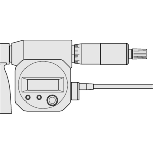MITUTOYO DIGITALE SCHROEFMAAT IP65 375-400MM 293-585