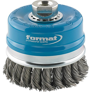 9770400080 Topfbürste Stahld. M14 80x0,35mm gezopft
