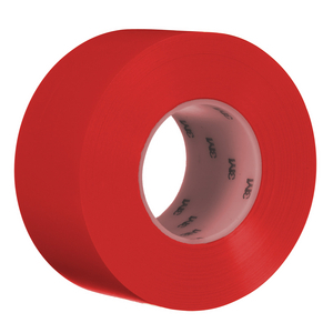 3M VLOERMARKERINGSTAPE 971L ROOD 76,2MM (RO=33M)