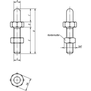 K0297.06012. Stützschraube M6