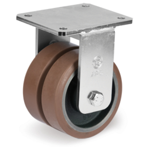 RUOTA 58GH 100X38 POLIURETANO TR-POWERHIGH NUCLEO GHISA SUPP. FISSO EEG MHD 588162