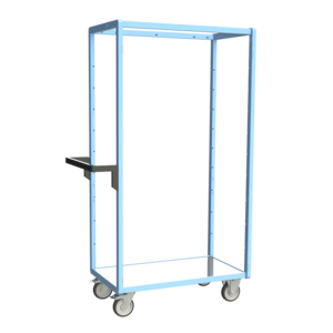 SERVANTE MULTI-NIVEAUX PLATEAU TOLE GALVA 850X500 MM 250 KG