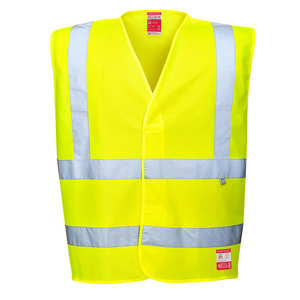 GILET HI-VIS IGNIFUGO - ANTISTATICO YELLOW FR71YER # L/XL